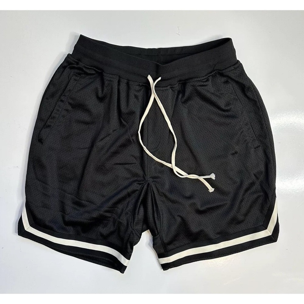 Heria Mesh Shorts / Black & White / Chris Heria / Men's Size Large
